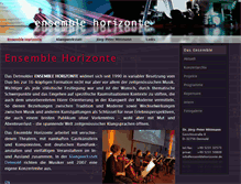 Tablet Screenshot of ensemblehorizonte.de